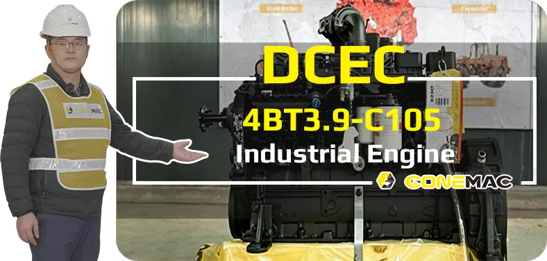 DCEC 4BT3.9-C105 Industrial engine Introduction Video
