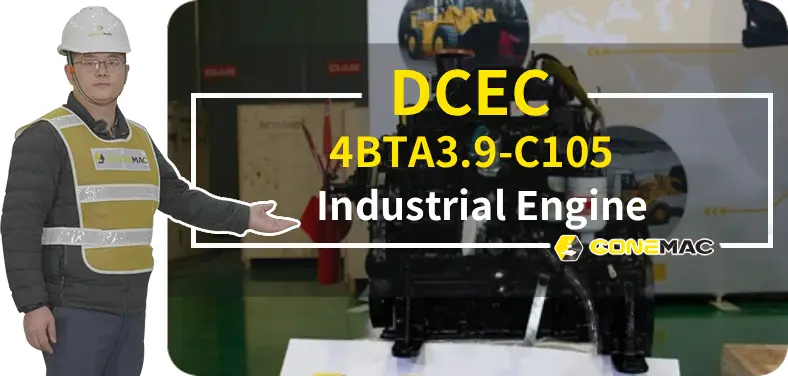 DCEC 4BT3.9-C105 Industrial engine Introduction Video