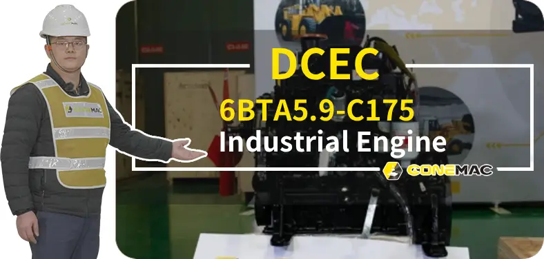 DCEC 6BTA5.9-C175 Industrial Engine Introduction Video