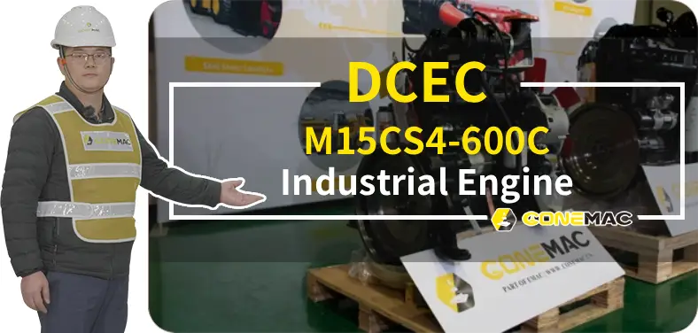 DCEC M15CS4-600C Industrial Engine Introduction Video