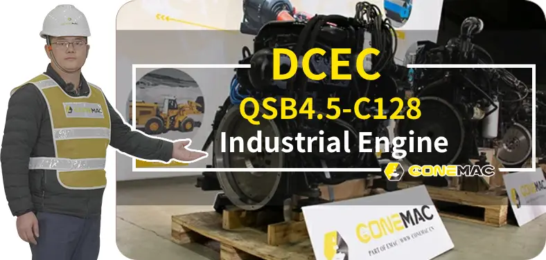 DCEC QSB4.5-C128 Industrial Engine Introduction Video