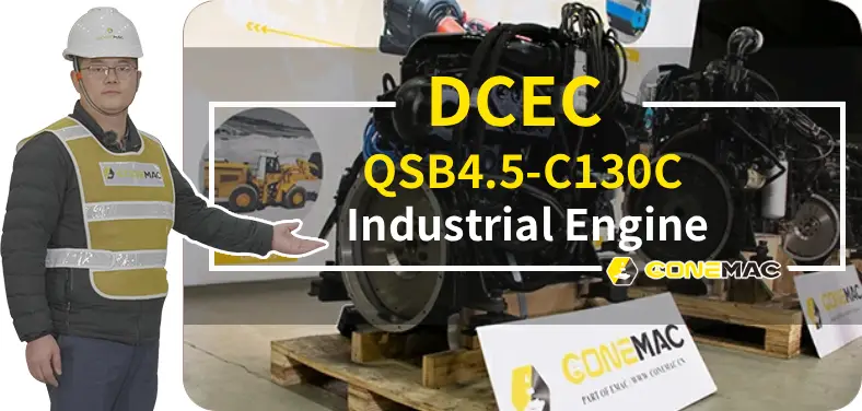 DCEC QSB4.5-C130C Industrial Engine Introduction Video