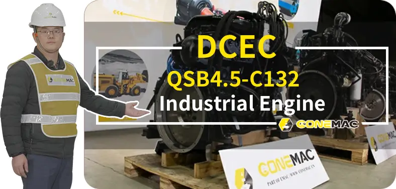 DCEC QSB4.5-C132 Industrial Engine Introduction Video