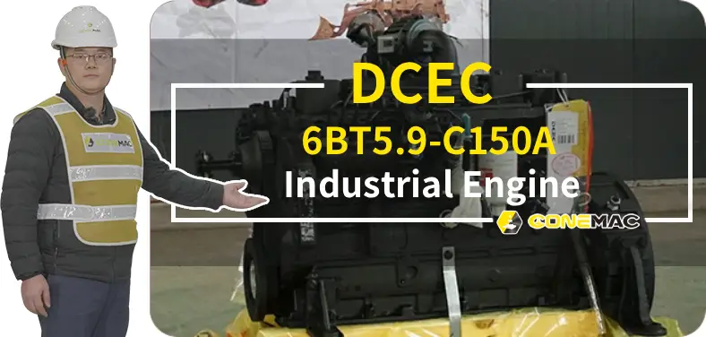 DCEC 6BT5.9-C150 Industrial Engine Introduction Video
