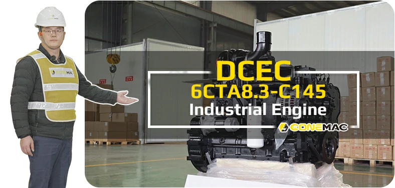 DCEC 6CTA8.3-C145 Industrial Engine Introduction Video