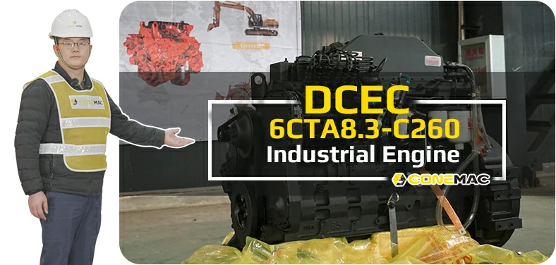 DCEC 6CTA8.3-C260 Industrial Engine Introduction Video