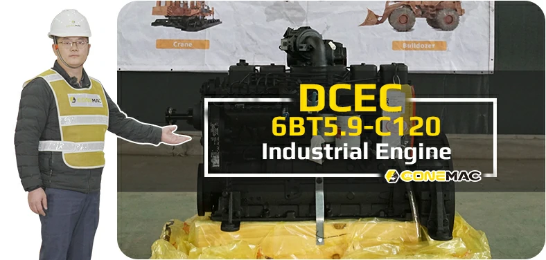 DCEC 6BT5.9-C120 Industrial Engine Introduction Video