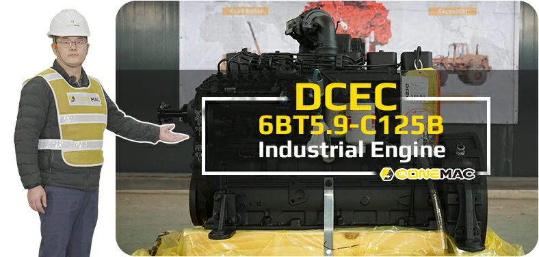 DCEC 6BT5.9-C125 Industrial Engine Introduction Video