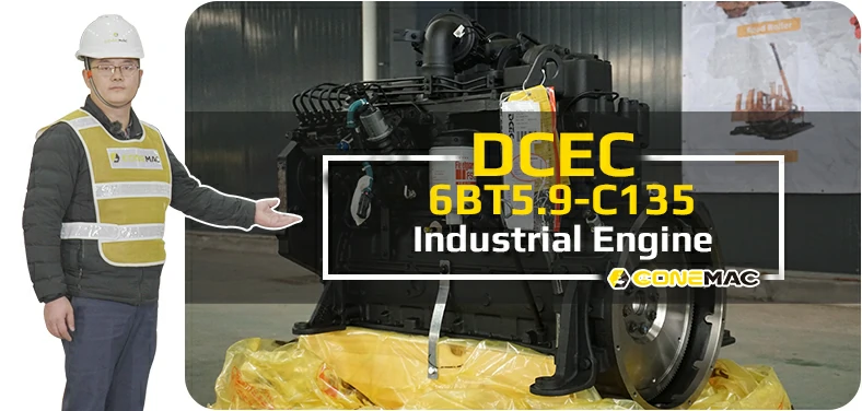DCEC 6BT5.9-C135 Industrial Engine Introduction Video