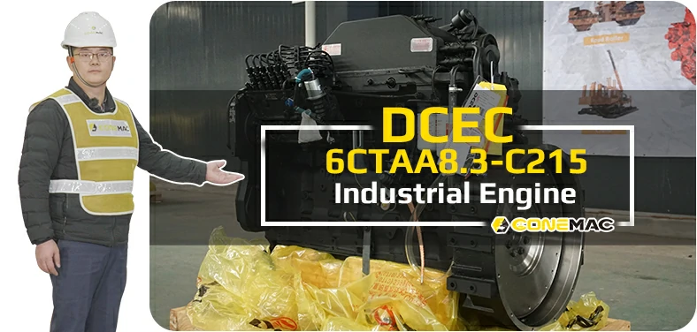 DCEC 6CTAA8.3-C215 Industrial Engine Introduction Video