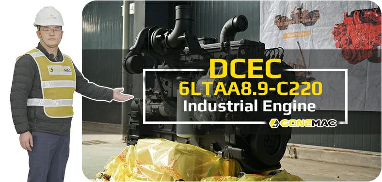 DCEC 6LTAA8.9-C220 Industrial Engine Introduction Video