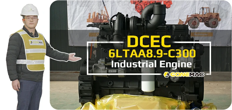 DCEC 6LTAA8.9-C300 Industrial Engine Introduction Video