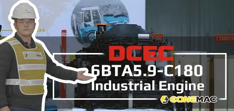 DCEC 6BTA5.9-C180 Industrial Engine Introduction Video