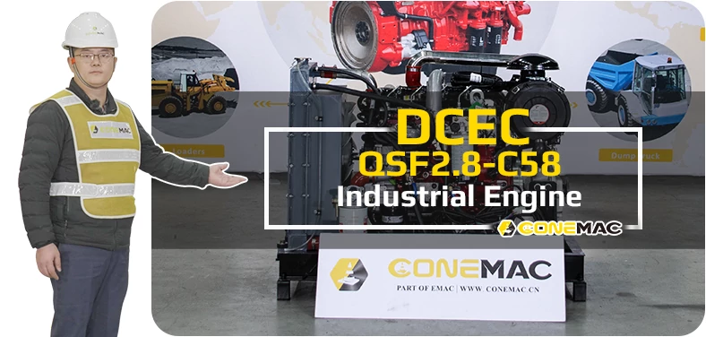 DCEC QSF2.8-C58 Industrial Engine Introduction Video