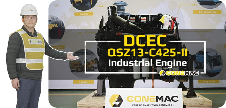 DCEC QSZ13-C425-II Industrial Engine Introduction Video