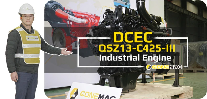 DCEC QSZ13-C425-III Industrial Engine Introduction Video