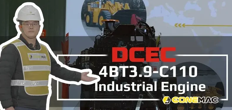 DCEC 4BT3.9-C110 Industrial engine Introduction Video
