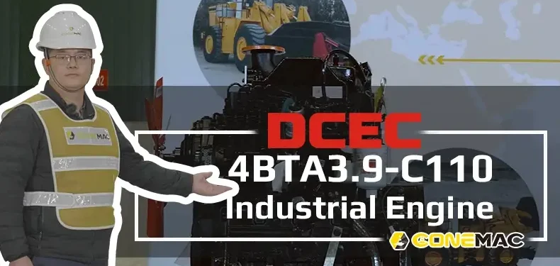 DCEC 4BTA3.9-C110 Industrial Engine Introduction Video