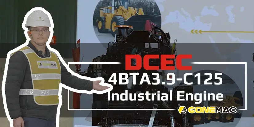 DCEC 4BTA3.9-C125 Industrial Engine Introduction Video