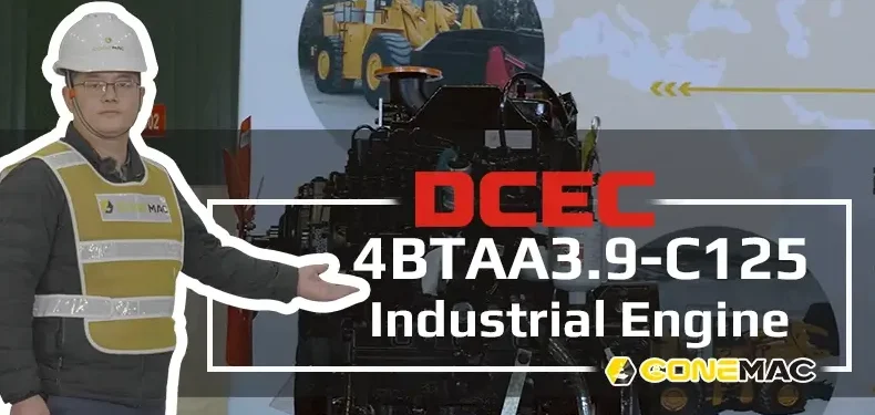 DCEC 4BTAA3.9-C125 Industrial Engine Introduction Video