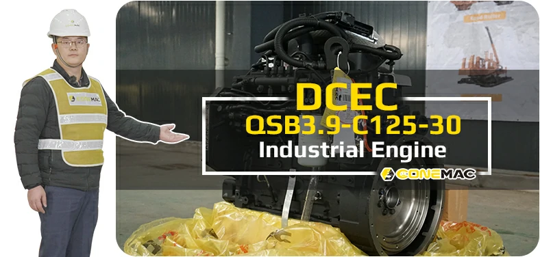 DCEC QSB3.9-C125-30 Industrial Engine Introduction Video