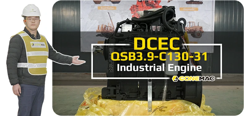 DCEC QSB3.9-C130-31 Industrial Engine Introduction Video
