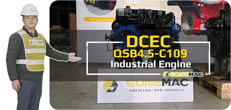 DCEC QSB4.9-C109 Industrial Engine Introduction Video
