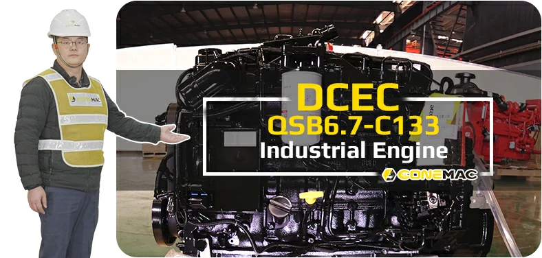 DCEC QSB6.7-C260 Industrial Engine Introduction Video