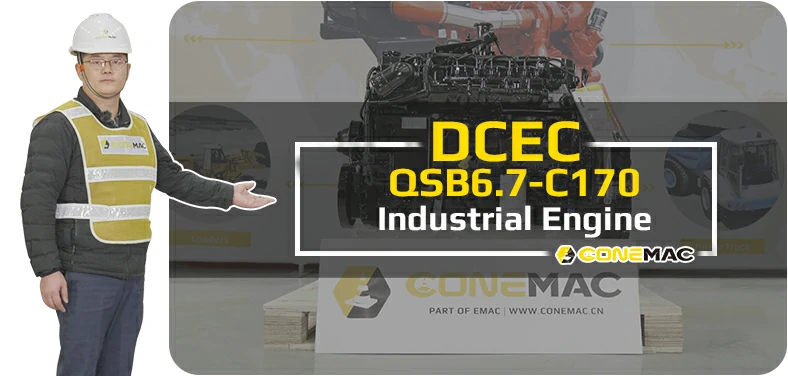 DCEC QSB6.7-C260 Industrial Engine Introduction Video