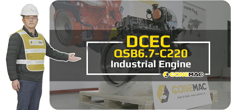 DCEC QSB6.7-C260 Industrial Engine Introduction Video
