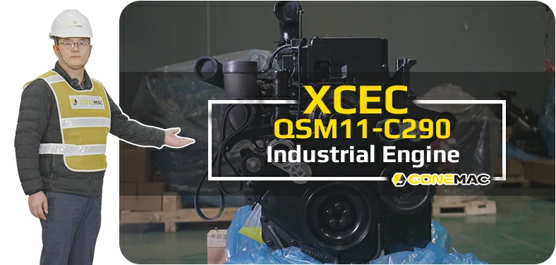 DCEC QSM11-C290 Industrial Engine Introduction Video