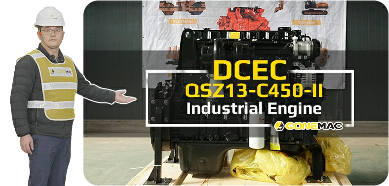 DCEC QSZ13-C450-II Industrial Engine Introduction Video