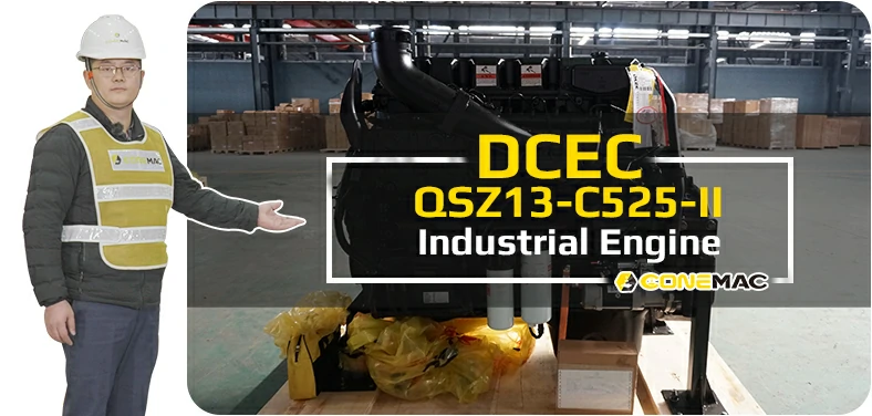 DCEC QSZ13-C525-II Industrial Engine Introduction Video