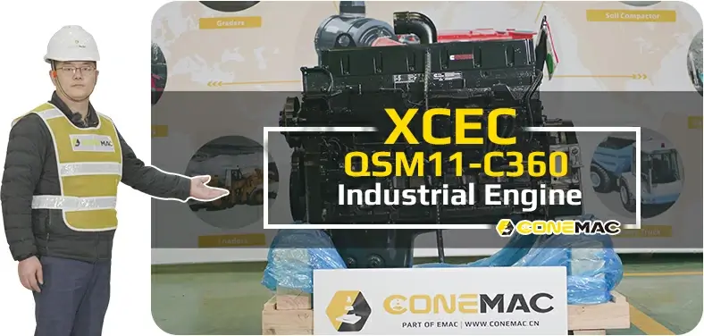 XCEC QSM11-C360 Industrial Engine Introduction Video